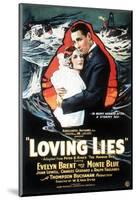 Loving Lies - 1924-null-Mounted Giclee Print