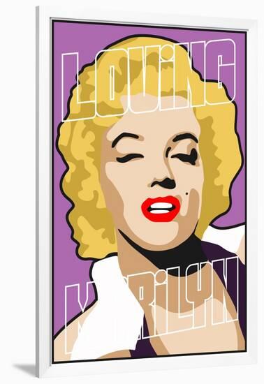 Loving Marilyn I-Cristian Mielu-Framed Art Print