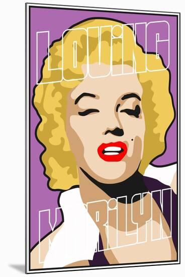 Loving Marilyn I-Cristian Mielu-Mounted Art Print