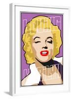 Loving Marilyn I-Cristian Mielu-Framed Art Print