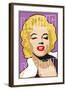 Loving Marilyn I-Cristian Mielu-Framed Art Print