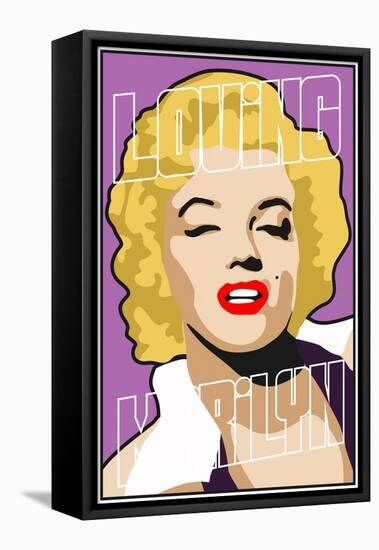 Loving Marilyn I-Cristian Mielu-Framed Stretched Canvas