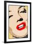 Loving Marilyn II-Cristian Mielu-Framed Art Print