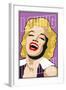 Loving Marilyn III-Cristian Mielu-Framed Art Print