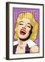 Loving Marilyn III-Cristian Mielu-Framed Art Print