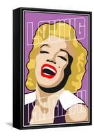 Loving Marilyn III-Cristian Mielu-Framed Stretched Canvas