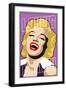 Loving Marilyn III-Cristian Mielu-Framed Art Print