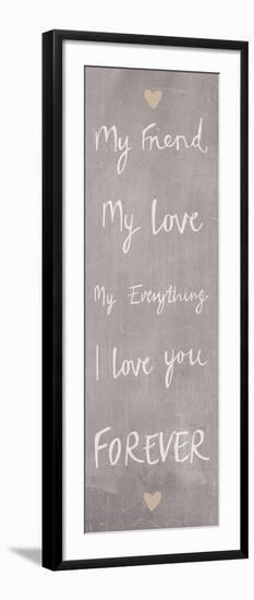 Loving Words I-Sasha Blake-Framed Giclee Print