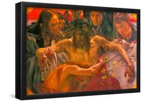 Lovis Corinth Crucify Art Print Poster-null-Framed Poster