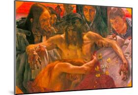 Lovis Corinth Crucify Art Print Poster-null-Mounted Poster