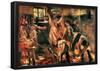 Lovis Corinth Slaughterhouse Art Print Poster-null-Framed Poster