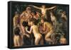 Lovis Corinth The Temptation of St. Anthony  Art Print Poster-null-Framed Poster