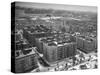 Low Aerial of Harlem Buildings-Hansel Mieth-Stretched Canvas