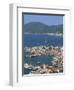 Low Aerial View over the Harbour and Town of Marmaris, Anatolia, Turkey Minor, Eurasia-Lightfoot Jeremy-Framed Photographic Print