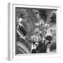 Low Angle Inside the Paris Opera House-null-Framed Photographic Print