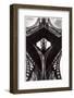 Low Angle of the Eiffel Tower-Alfred Eisenstaedt-Framed Photographic Print