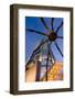 Low Angle View at Dusk of Mori Tower and Maman Spider Sculpture-Gavin Hellier-Framed Photographic Print