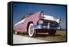 Low-Angle View of a 1954 Ford Fairlane Automobile-Yale Joel-Framed Stretched Canvas