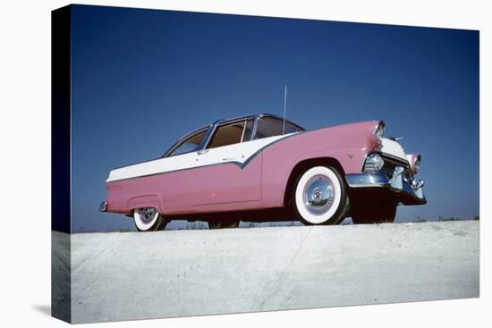 Low-Angle View of a 1954 Ford Fairlane Automobile-Yale Joel-Stretched Canvas