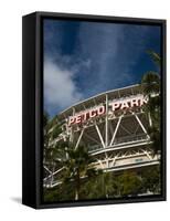 Low Angle View of a Baseball Park, Petco Park, San Diego, California, USA-null-Framed Stretched Canvas