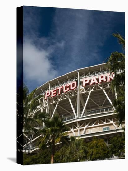 Low Angle View of a Baseball Park, Petco Park, San Diego, California, USA-null-Stretched Canvas