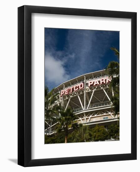 Low Angle View of a Baseball Park, Petco Park, San Diego, California, USA-null-Framed Premium Photographic Print