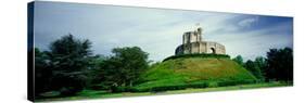 Low angle view of a castle, Chateau De Gisors, Gisors, Normandy, France-null-Stretched Canvas