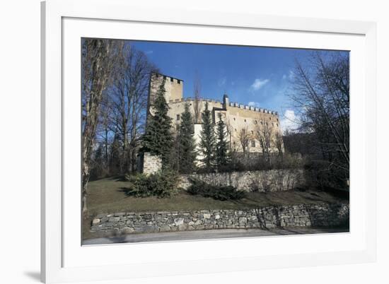 Low Angle View of a Castle, Schloss Bruck, Lienz, Tyrol, Austria-null-Framed Giclee Print