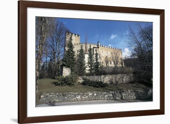 Low Angle View of a Castle, Schloss Bruck, Lienz, Tyrol, Austria-null-Framed Giclee Print