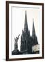 Low Angle View of a Cathedral, Cathedrale Notre-Dame-De-L'Assomption, Clermont-Ferrand-null-Framed Photographic Print