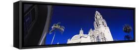 Low angle view of a cathedral, St. Francis Universal Catholic Cathedral Chapel, San Diego, Calif...-null-Framed Stretched Canvas