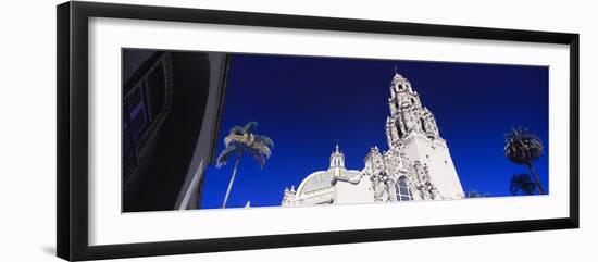 Low angle view of a cathedral, St. Francis Universal Catholic Cathedral Chapel, San Diego, Calif...-null-Framed Photographic Print