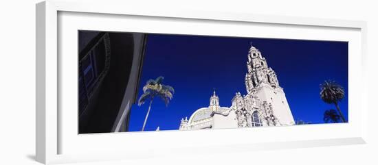 Low angle view of a cathedral, St. Francis Universal Catholic Cathedral Chapel, San Diego, Calif...-null-Framed Photographic Print