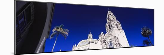 Low angle view of a cathedral, St. Francis Universal Catholic Cathedral Chapel, San Diego, Calif...-null-Mounted Photographic Print