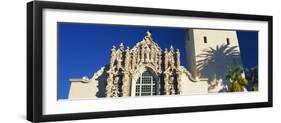 Low angle view of a cathedral, St. Francis Universal Catholic Cathedral Chapel, San Diego, Calif...-null-Framed Photographic Print