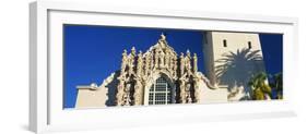 Low angle view of a cathedral, St. Francis Universal Catholic Cathedral Chapel, San Diego, Calif...-null-Framed Photographic Print