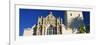 Low angle view of a cathedral, St. Francis Universal Catholic Cathedral Chapel, San Diego, Calif...-null-Framed Photographic Print