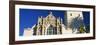 Low angle view of a cathedral, St. Francis Universal Catholic Cathedral Chapel, San Diego, Calif...-null-Framed Photographic Print