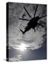 Low Angle View of a Ch-53E Super Stallion Helicopter in Flight-null-Stretched Canvas