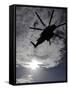 Low Angle View of a Ch-53E Super Stallion Helicopter in Flight-null-Framed Stretched Canvas