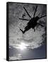 Low Angle View of a Ch-53E Super Stallion Helicopter in Flight-null-Framed Stretched Canvas