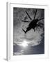 Low Angle View of a Ch-53E Super Stallion Helicopter in Flight-null-Framed Premium Photographic Print