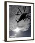 Low Angle View of a Ch-53E Super Stallion Helicopter in Flight-null-Framed Premium Photographic Print