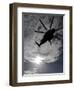 Low Angle View of a Ch-53E Super Stallion Helicopter in Flight-null-Framed Photographic Print