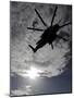 Low Angle View of a Ch-53E Super Stallion Helicopter in Flight-null-Mounted Photographic Print