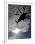 Low Angle View of a Ch-53E Super Stallion Helicopter in Flight-null-Framed Photographic Print