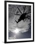 Low Angle View of a Ch-53E Super Stallion Helicopter in Flight-null-Framed Photographic Print