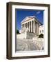 Low Angle View of a Government Building, Us Supreme Court Building, Washington DC, USA-null-Framed Photographic Print