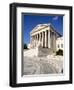 Low Angle View of a Government Building, Us Supreme Court Building, Washington DC, USA-null-Framed Photographic Print