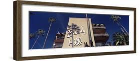 Low Angle View of a Hotel, Beverly Hills Hotel, Beverly Hills, Los Angeles County, California, USA-null-Framed Photographic Print